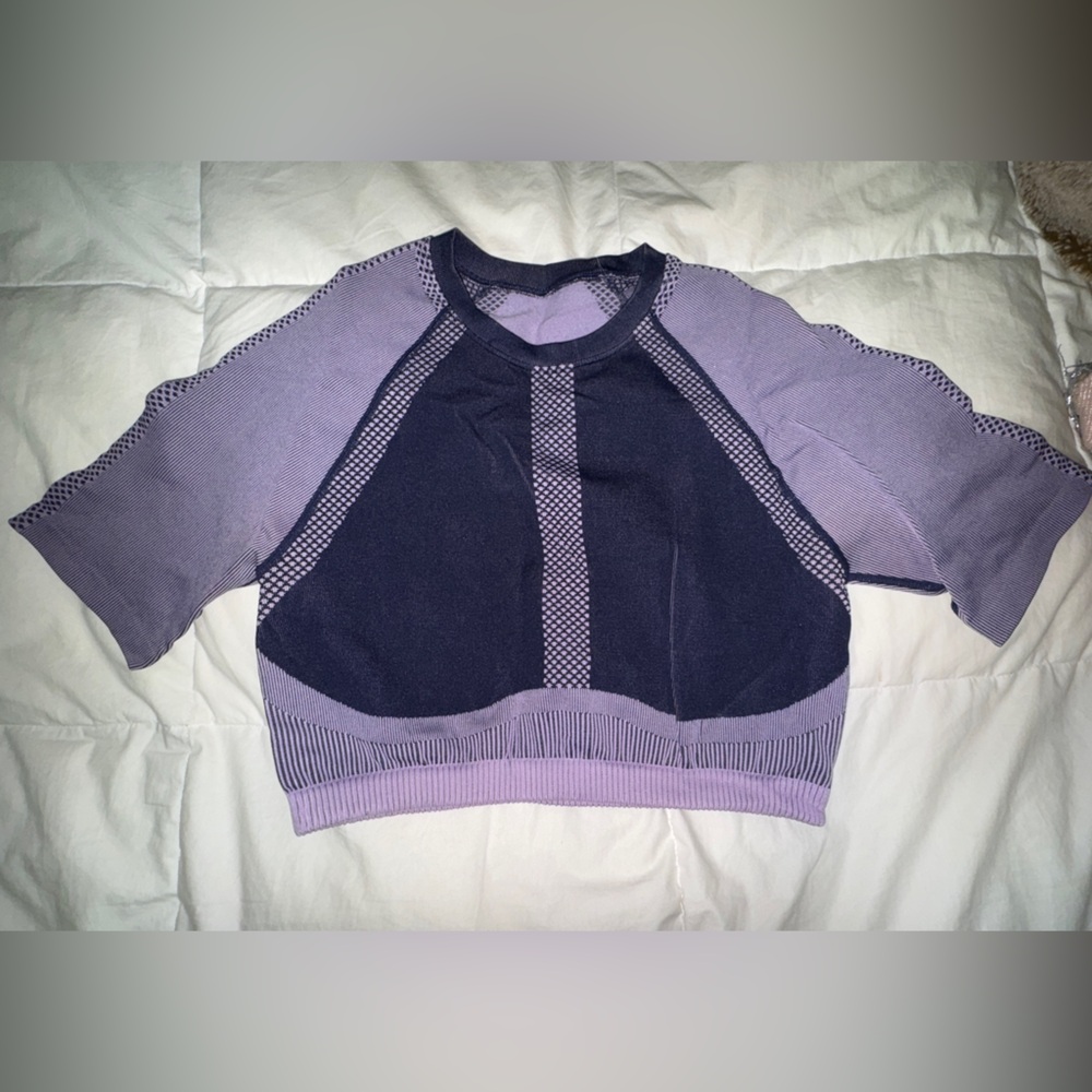 Fabletics 2 Piece Set - Lilac & Darkish Blue
